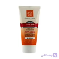 کرم ضد آفتاب مای بدون رنگ ضد چروک SPF50 حجم 50 میل ا MY Cream Sunscreen Colorless Anti Aging SPF50 50ml