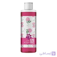 شامپو یو اس پت مخصوص سگ با رایحه گل رز 500 میلی لیتری