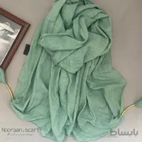 شال نخی مزونی سبز ا shal 140011