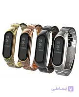 بند فلزی دستبند هوشمند شیائومی می بند 3 ا Xiaomi Mi Band 3 SmartBand Metal Wrist Strap
