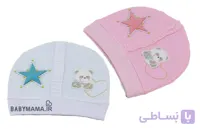 کلاه گرد em baby مدل خرس و قلب