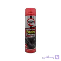 تمیزکننده فوم چند منظوره پاور حجم 650 گرم