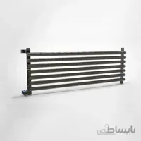 رادیاتور استیل کروم مات مدل منار