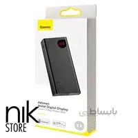 پاوربانک 20000 فست شارژ بیسوس Baseus Adaman Metal Digital Display QC3.0 PPIMDA-A0A ا Baseus Adaman Metal Digital Display Quick Charge Power Bank 22.5W 20000mAh