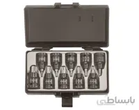 سری تورکس بکسی فشار قوی 1/2 ، 10 پارچه (از T20-T70 به طول 55 میلیمتر) فورس – FORCE مدل 4108