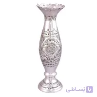 گلدان موشکی نقره نما کد ۱۰۴۶۶