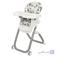 صندلی غذا گراکو مدل DuoDiner Patchwork Grey ا Graco DuoDiner® DLX 6in1 Highchair Patchwork Grey