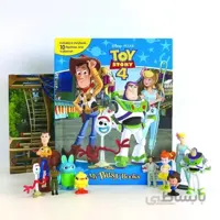 فیگور داستان اسباب بازی ها با کتاب انگلیسی busy book toy story کد 48833