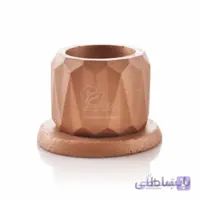 گلدان سیمانی طرح الماس ارتفاع 8 سانتی متر