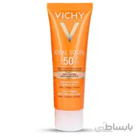فلوئید ضد آفتاب ویشی سری Ideal Soleil مدل Dry Touch حجم 50 میلی لیتر