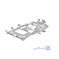 نمدی سقف اصلی هوندا ( Genuine parts ) - سی آر - وی