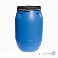 بشکه ۲۲۰ لیتری دهانه‌گشاد تسمه فلزی
