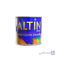 رنگ روغنی نقره‌ای آق‌رنگ پایه حلال کد 160 ا Ak Renk Glossy Silver Oil Paint, code160