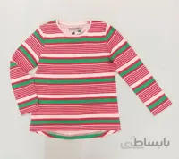 بلوز آستین بلند تمام پنبه دخترانه(سایزبندی2تا5سال)
