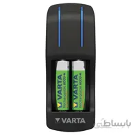 شارژر باتری قلمی و نیم قلمی چهارتایی POCKET CHARGER مارک VARTA
