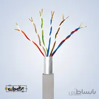 کابل 6 زوج هوایی 0.6 روکش مس برند وحدت الکتریک