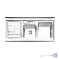 سینک فانتزی روکار پرنیان استیل مدل PS 1111