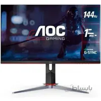 مانیتور گیمینگ AOC مدل 27G2 ا AOC 27G2 27" Frameless Gaming IPS Monitor, FHD 1080P, 1ms 144Hz, NVIDIA G-SYNC Compatible + Adaptive-Sync, Height Adjustable, 3-Year Zero Dead Pixel Guarantee, Black/Red