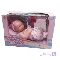عروسک گوشتی طرح نوزاد ارتفاع 30 سانتی متر کد wzj052a
