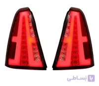چراغ خطر اسپرت L90 طرح نئون قرمز دودی