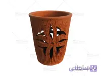 استند لوازم آرایش سفال