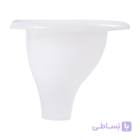 قیف توالت فرنگی ته باز سرو پیکر توس