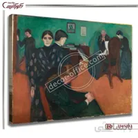 تابلو مرگ در اتاق بیمار 5232 ا Death picture in the patient's room 5232