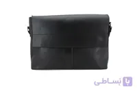 کیف دستی و دوشی چرم طبیعی مشکی