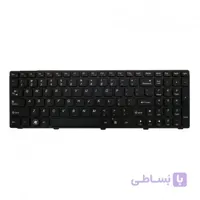 کیبورد لپ تاپ لنوو Lenovo IdeaPad G570 Laptop Keyboard مشکی-با فریم