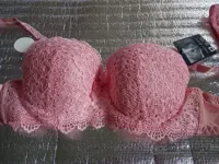 ست شورت و سوتین گیپور فنردار جکدار سایز 85 و 90 کاپ B کد 113