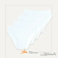 بسته چهار عددی شورت اسلیپ سفید آداک کد 29003