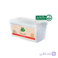 آرد گندم کامل (سبوسدار) ارگانیک آبگینه | 700 گرمی