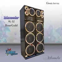 اسپیکر 3 ساب 10 مکسیدر مدل RL02 چراغ دار