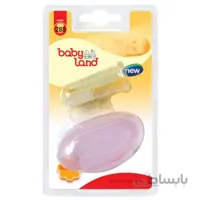 مسواک انگشتی بیبی لند سیلیکونی (بلیستر) ا (Baby land silicone finger toothbrush (blister