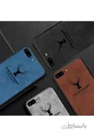 قاب و بک کاور گوشی مدل ردمی 6A شیائومی طرح گوزنی | Xiaomi Redmi 6A Cloth Texture Silicone Deer Case Cover