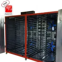 دستگاه میوه خشک کن 6 کابین آریا - 216 کشو دو مشعل صنعتی