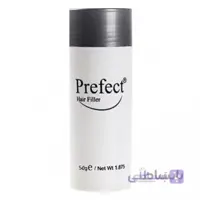 پودر پرپشت کننده مو پرفکت رنگ مشکی مقدار 25 گرم ا Perfect black hair thickening powder 25 grams