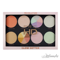 پالت هایلایتر رولوشن مدل glow getter