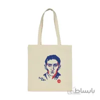 ساک خرید پارچه ای مانیز طرح مشاهیر مدل کافکا