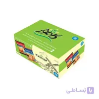 بیسکویت نیم چاشت سبوس دار بدون شکر و رژیمی کامور KAMVAR