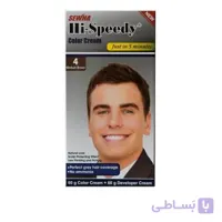 کیت رنگ مو مردانه سوها مدل Hi Speedy شماره 4 حجم 120 میل