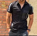 پیراهن جیب شمعی مکویین9032