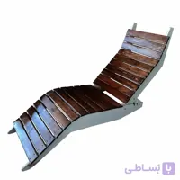 تخت استخری چوبی