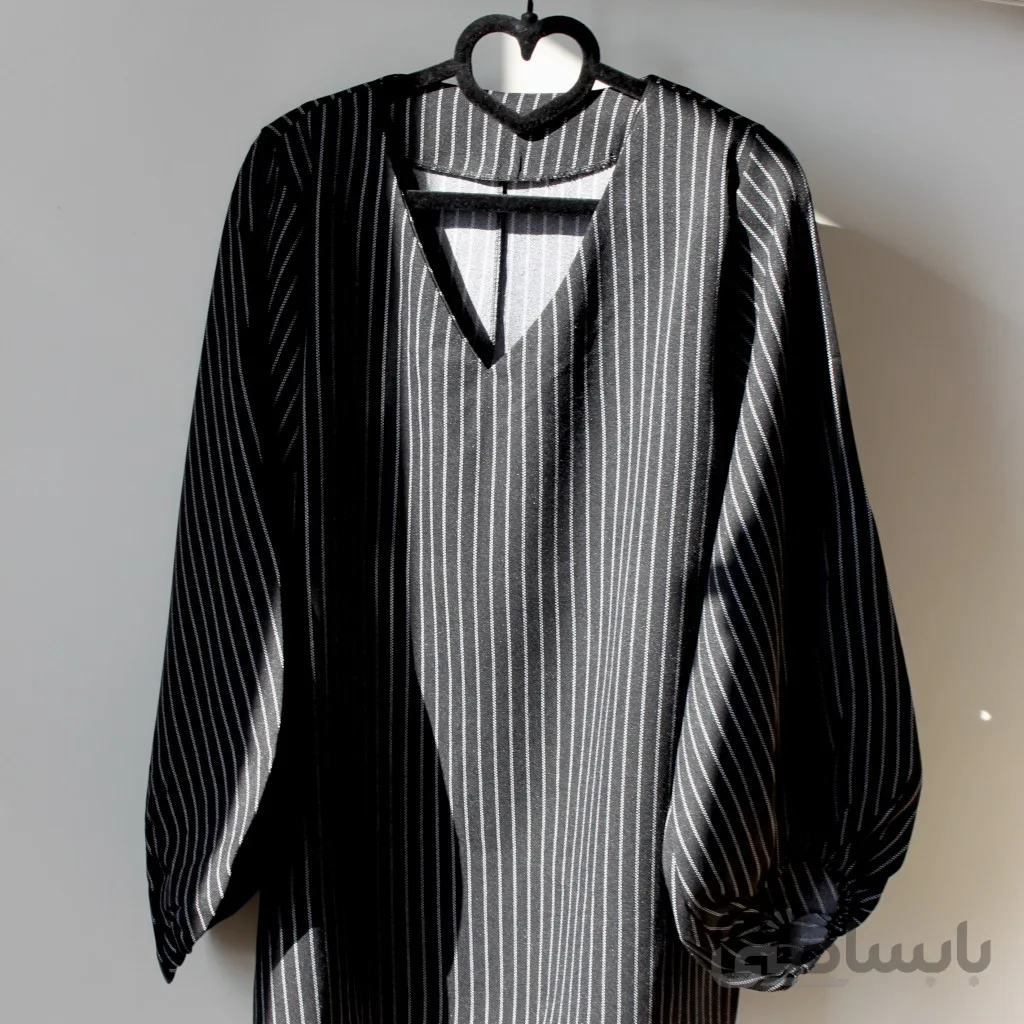 شومیز کرپ مشکی