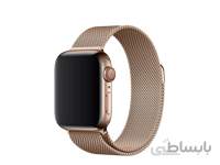 بند فلزی مدل Milanese Loop مناسب برای اپل واچ 38 میلی متری ا apple watch band milanese loop 38mm black