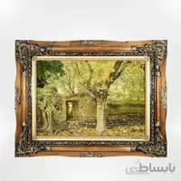 تابلو فرش دستباف طرح باغ توت کد 129