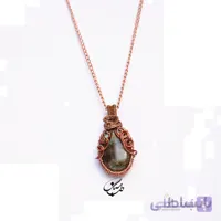 گردنبند زنانه سنگ لابرادوریت NT-801