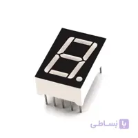 سون سگمنت یک رقمی 38*56| آندمشترک | قرمز