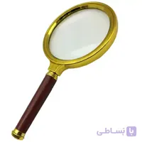 ذره بین دسته چوبی بزرگ سایز 90 میلی متر