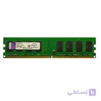 رم دسکتاپ DDR2 تک کاناله 800 مگاهرتز CL6 کینگستون مدل KVR800D2N6/2G ظرفیت 2 گیگابایت